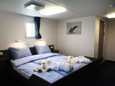 Beispiel einer Superior Kabine (© Monica Salmang / Oceanwide Expeditions)