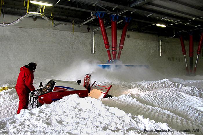 Neumayer III angehoben