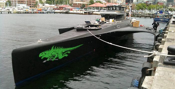 Mit Rennboot gegen Walfänger