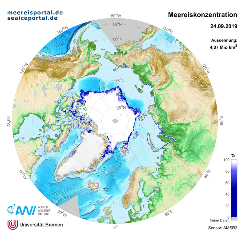 Grafik: Meereisportal/ Alfred-Wegener-Institut