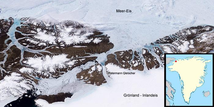 Riesiger Eisberg vor Grönland abgebrochen