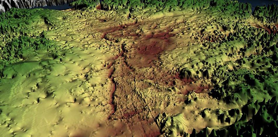 Mega-Canyon unter Grönlands Eis