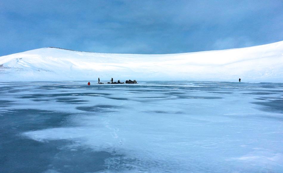 Der Süsswassersee auf St. Paul Island enthielt viele Rückstände von Insekten und Wassertieren, die den Forschern halfen herauszufinden, was die Gründe für das Aussterben der lokalen Mammutpopulation gewesen waren. Bild: Matthew Woller