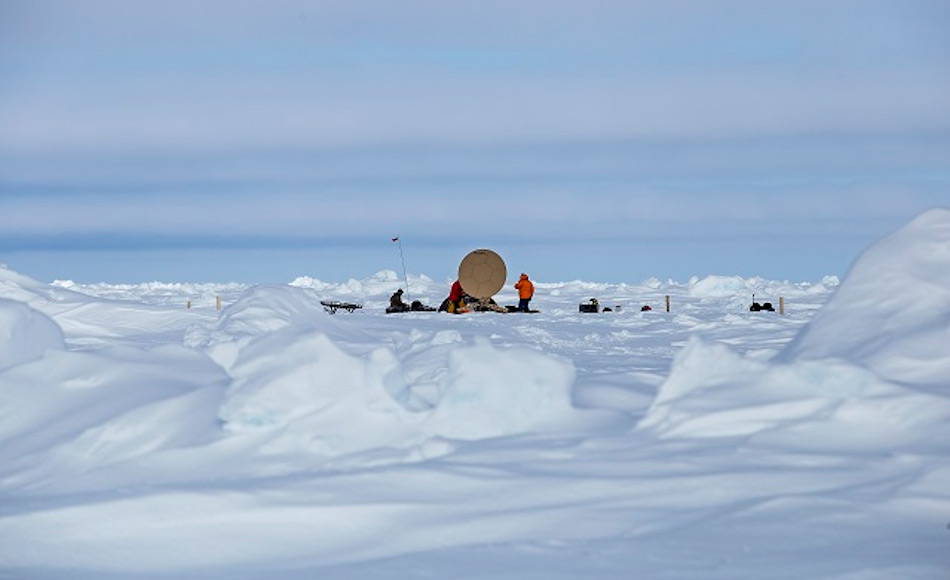 Kommunikation über dem 81. Breitengrad wird Realität