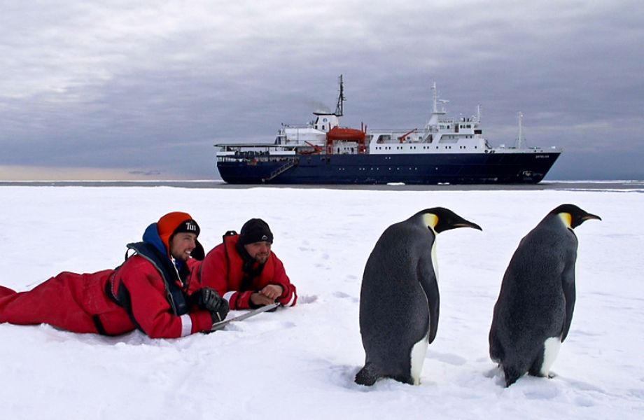 Ruedi + Priska Abbühl in der Ross Sea